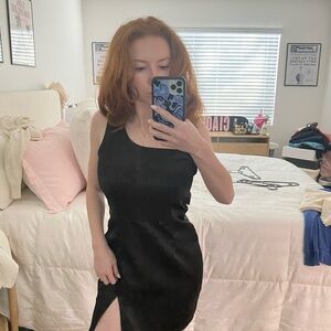 Lucy in the Sky Black Mini Dress